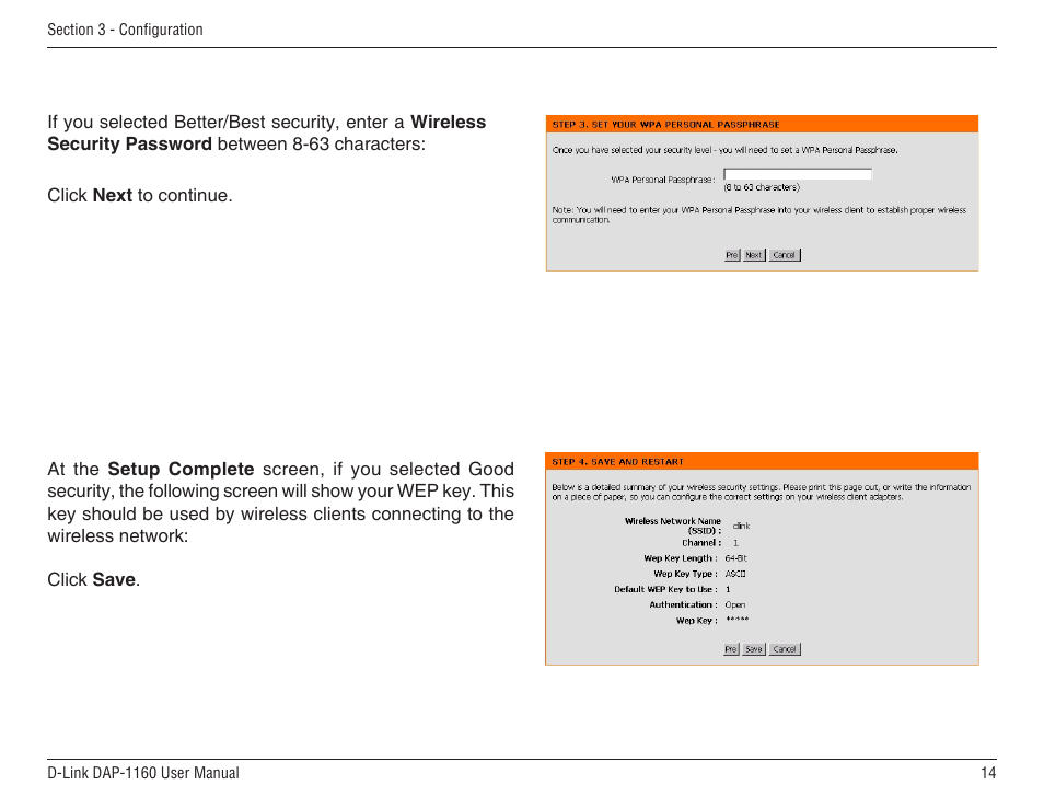 D-Link DAP-1160 User Manual | Page 14 / 59