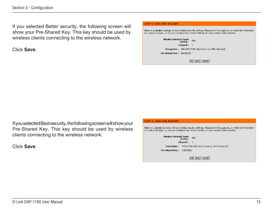 D-Link DAP-1160 User Manual | Page 15 / 59