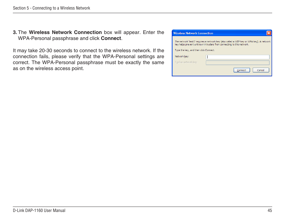 D-Link DAP-1160 User Manual | Page 45 / 59