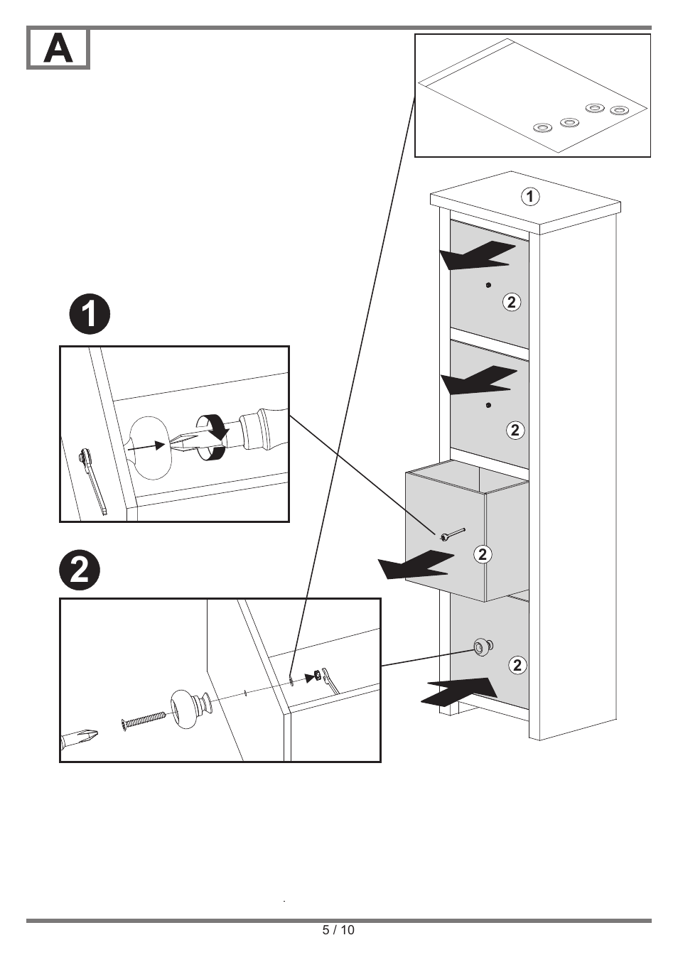 Livarno DRAWER SET User Manual | Page 5 / 10