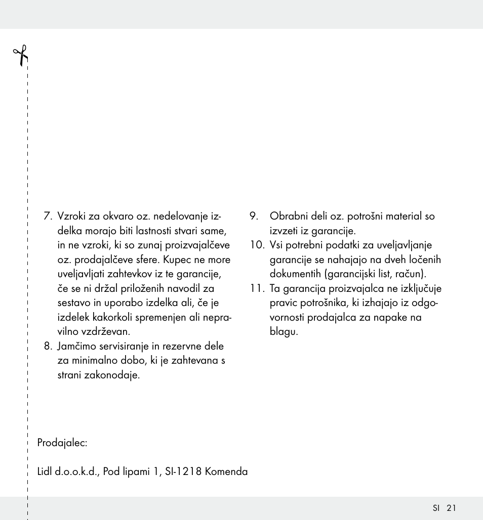 Livarno Z31357 User Manual | Page 21 / 34