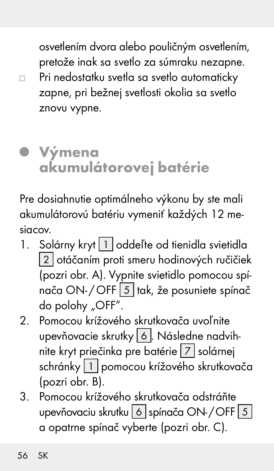 Výmena akumulátorovej batérie | Livarno Z31390 User Manual | Page 56 / 62