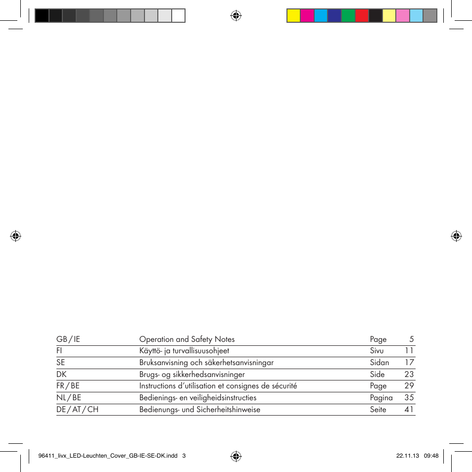 Livarno Z31124A/Z31124B User Manual | Page 2 / 47