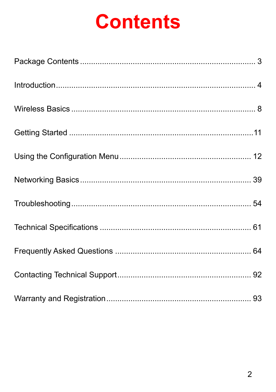 D-Link AirPlus DI-524 User Manual | Page 2 / 95