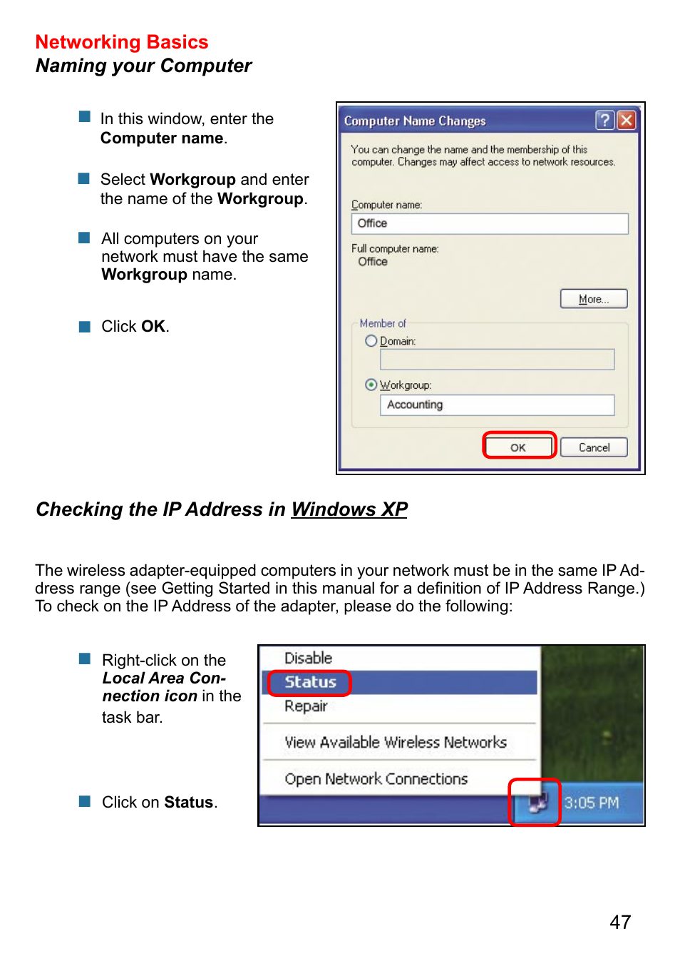 D-Link AirPlus DI-524 User Manual | Page 47 / 95