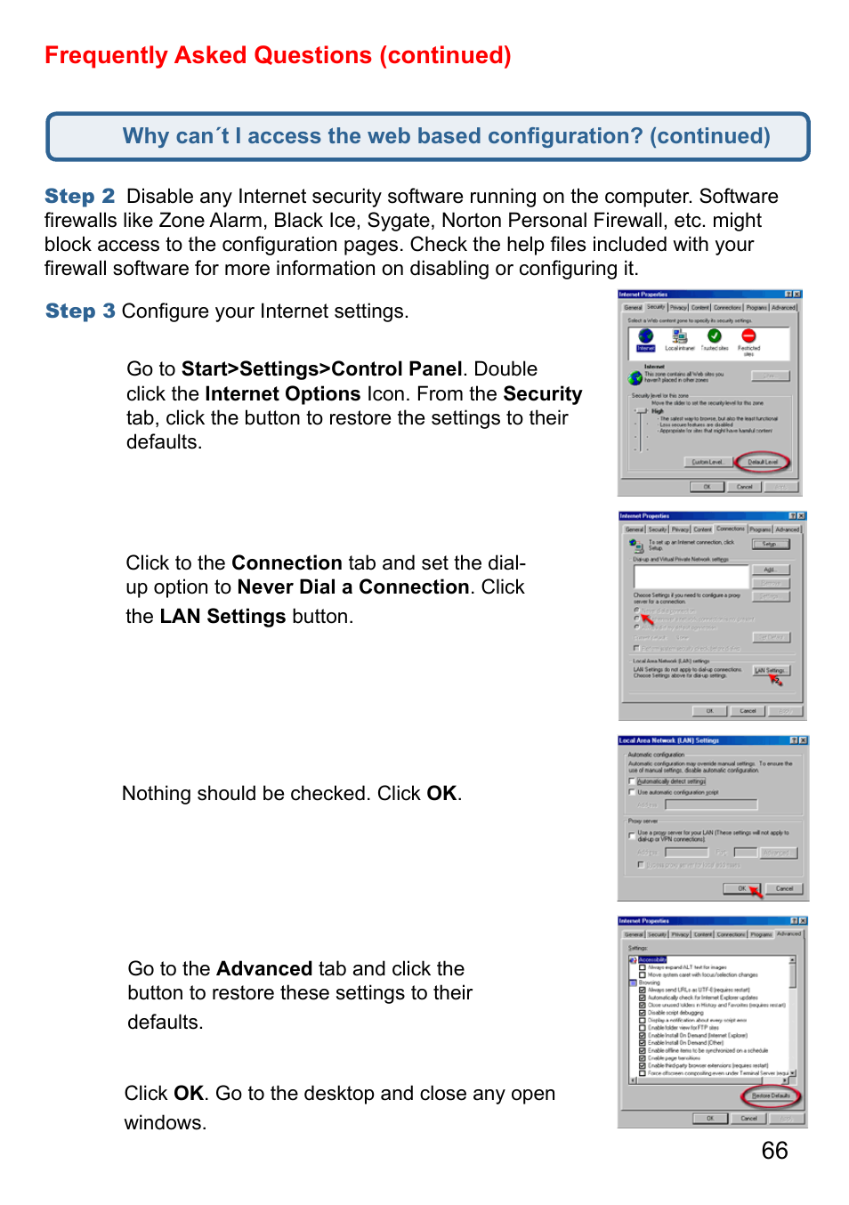 Frequently asked questions (continued) | D-Link AirPlus DI-524 User Manual | Page 66 / 95