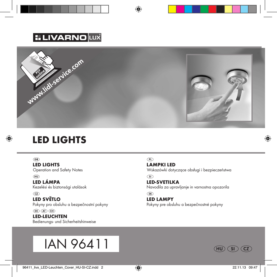 Livarno Z31124A/Z31124B User Manual | 47 pages