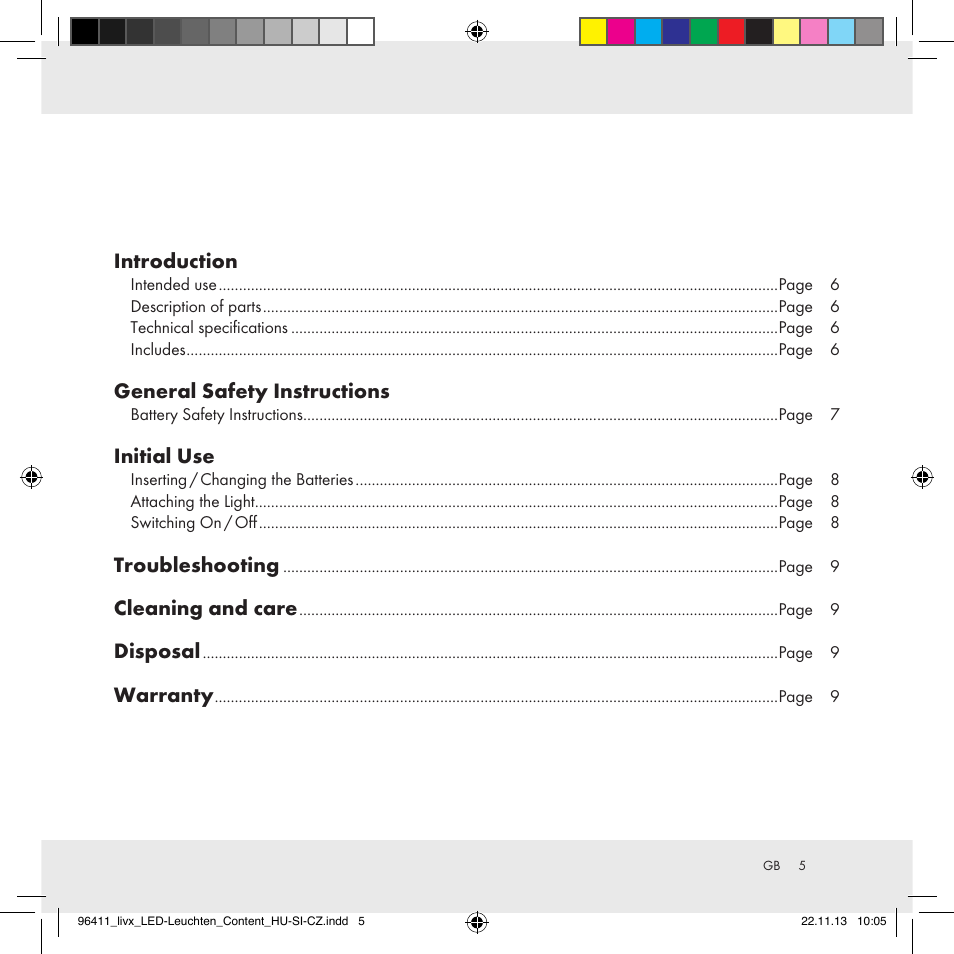 Introduction, General safety instructions, Initial use | Troubleshooting, Cleaning and care, Disposal, Warranty | Livarno Z31124A/Z31124B User Manual | Page 5 / 47