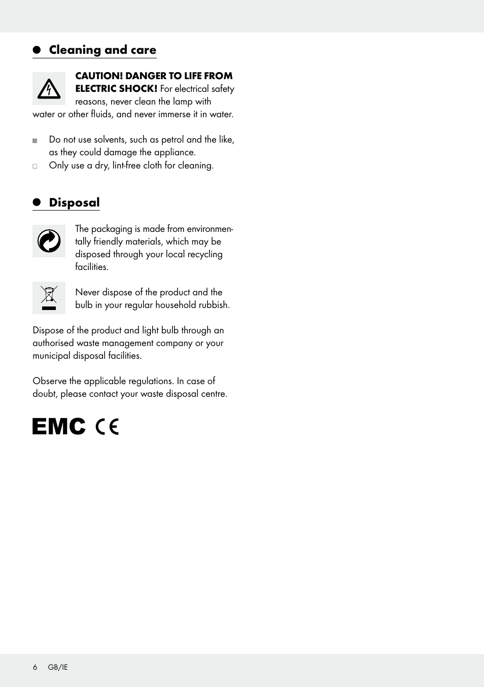 Livarno WGLD-0712BCV User Manual | Page 6 / 7