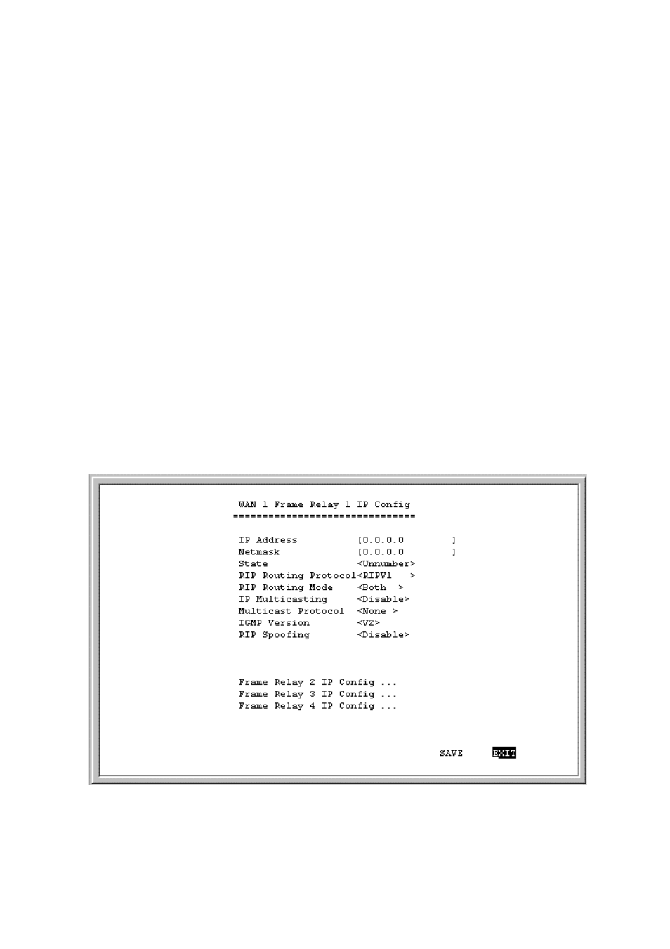 Wan frame relay ip config | D-Link DI-1162M User Manual | Page 32 / 140