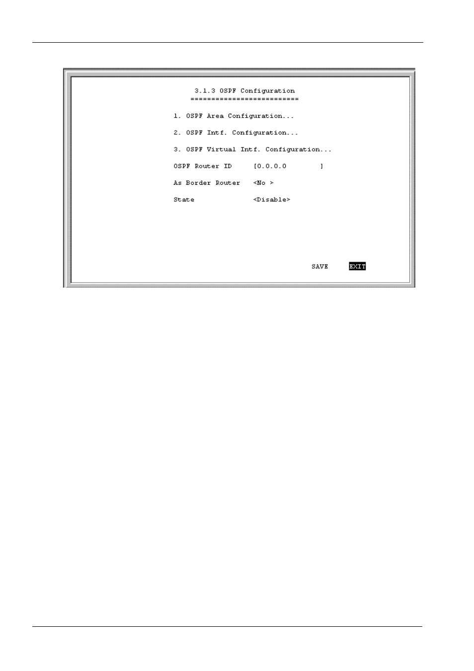 Ospf area configuration | D-Link DI-1162M User Manual | Page 35 / 140