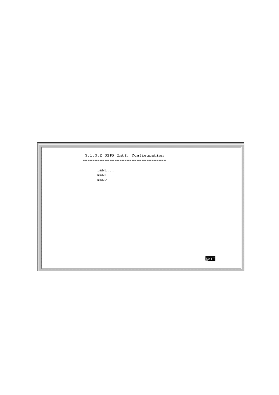 Ospf intf. configuration | D-Link DI-1162M User Manual | Page 37 / 140