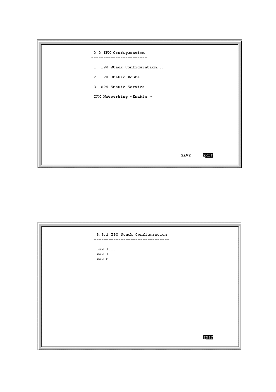 Ipx stack configuration | D-Link DI-1162M User Manual | Page 43 / 140