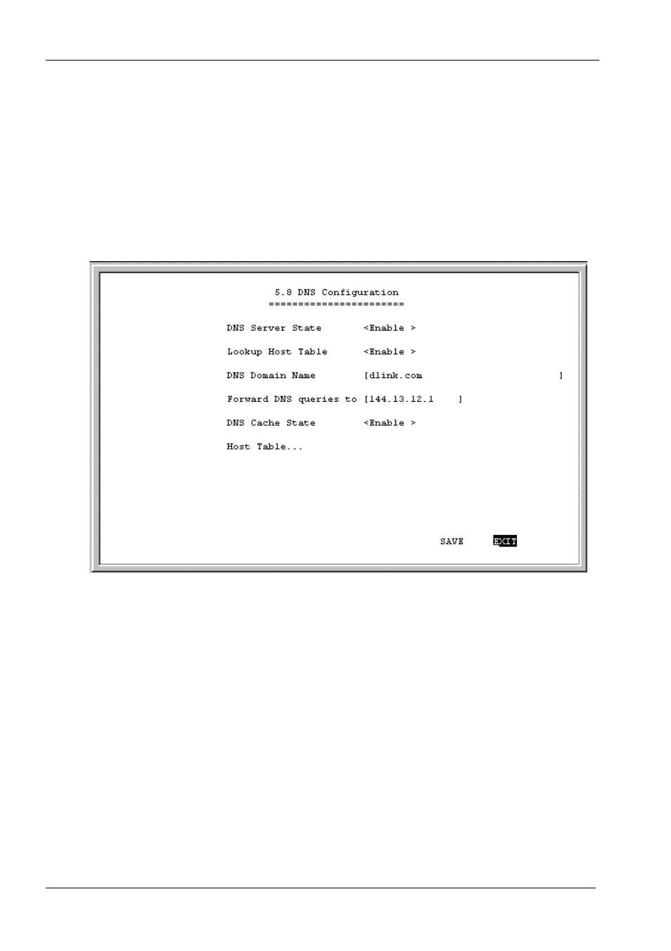 Dns configuration | D-Link DI-1162M User Manual | Page 88 / 140