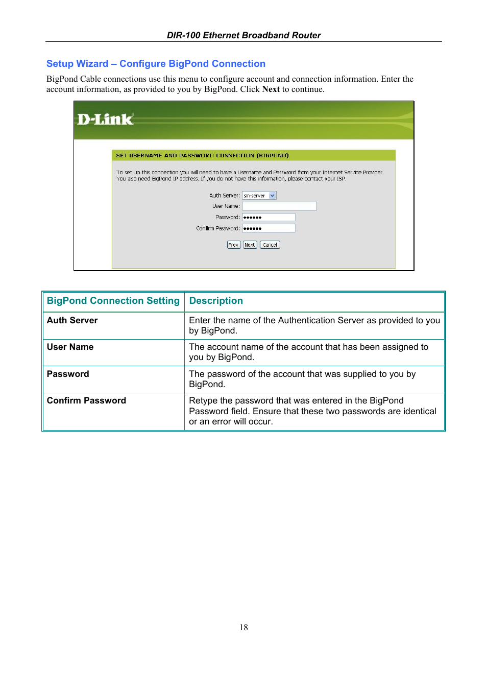 D-Link DIR-100 User Manual | Page 24 / 70