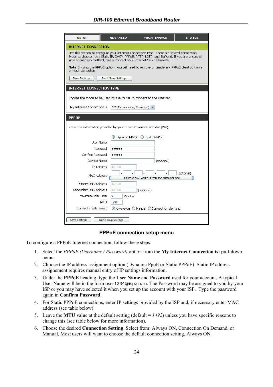 D-Link DIR-100 User Manual | Page 30 / 70