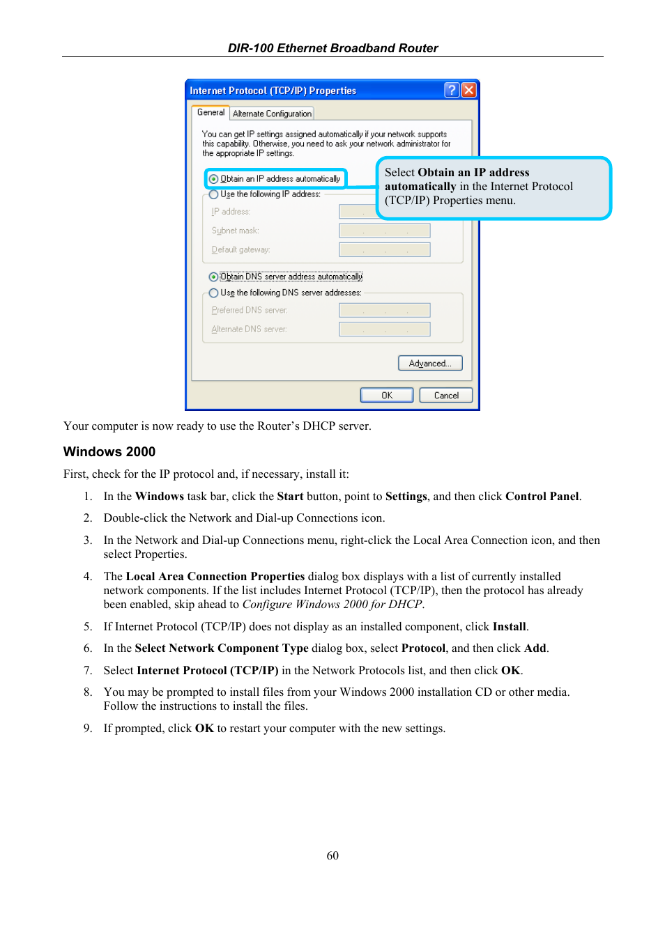 D-Link DIR-100 User Manual | Page 66 / 70