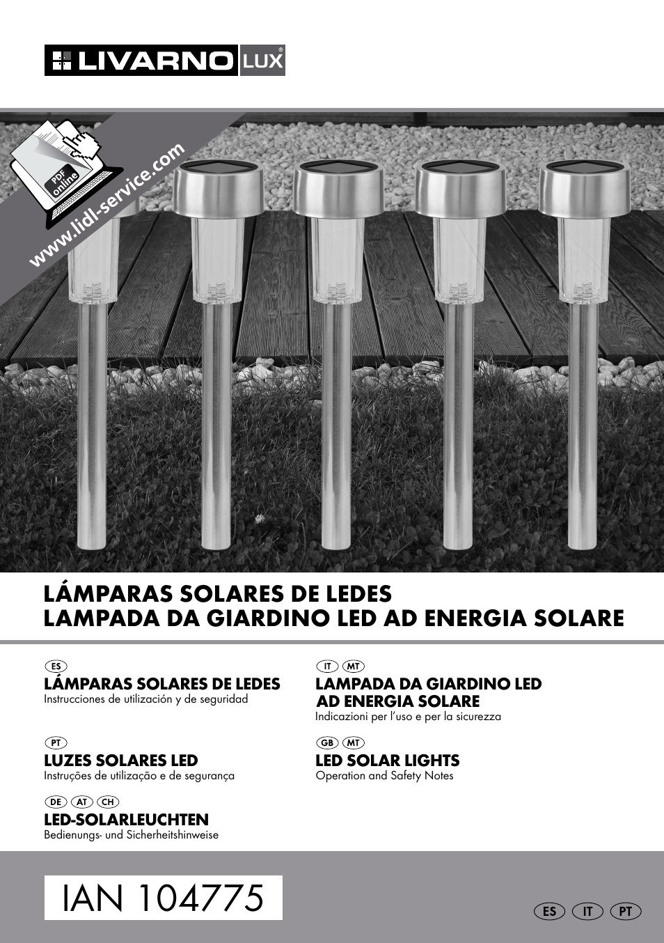 Livarno 54313 User Manual | 40 pages