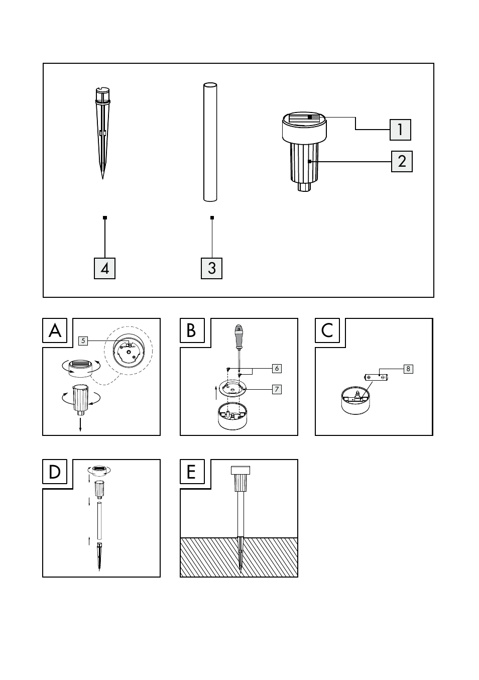 Ad e b c | Livarno 54313 User Manual | Page 3 / 40