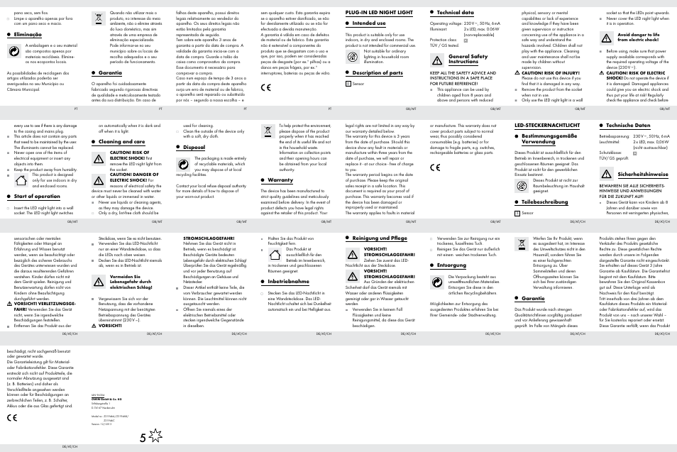 Livarno Z31946A-BS/Z31946B-BS/ Z31946C-BS User Manual | Page 2 / 2