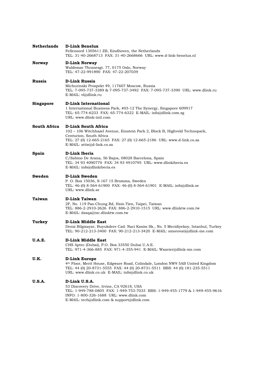 D-Link DES-3226 User Manual | Page 177 / 179