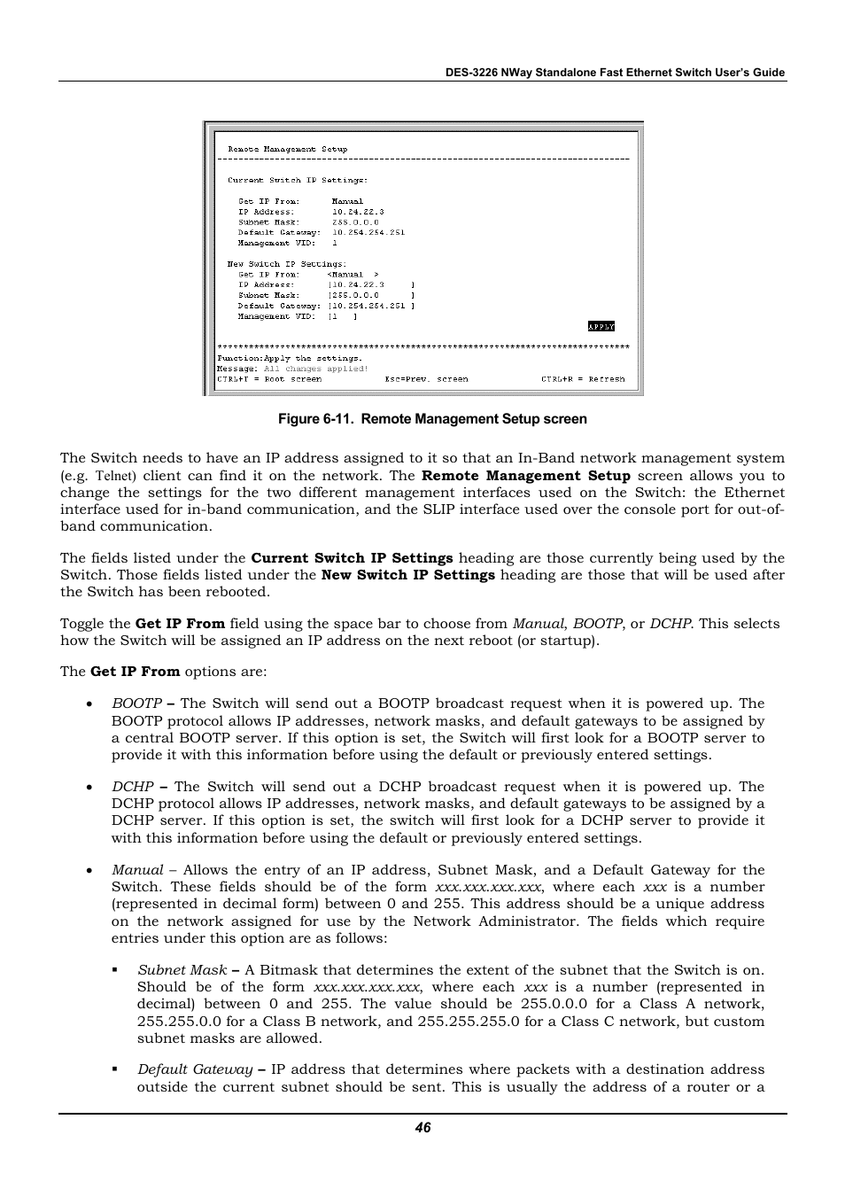 D-Link DES-3226 User Manual | Page 56 / 179