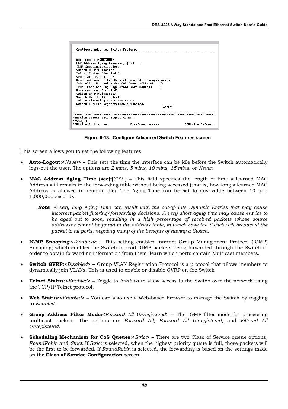 D-Link DES-3226 User Manual | Page 58 / 179