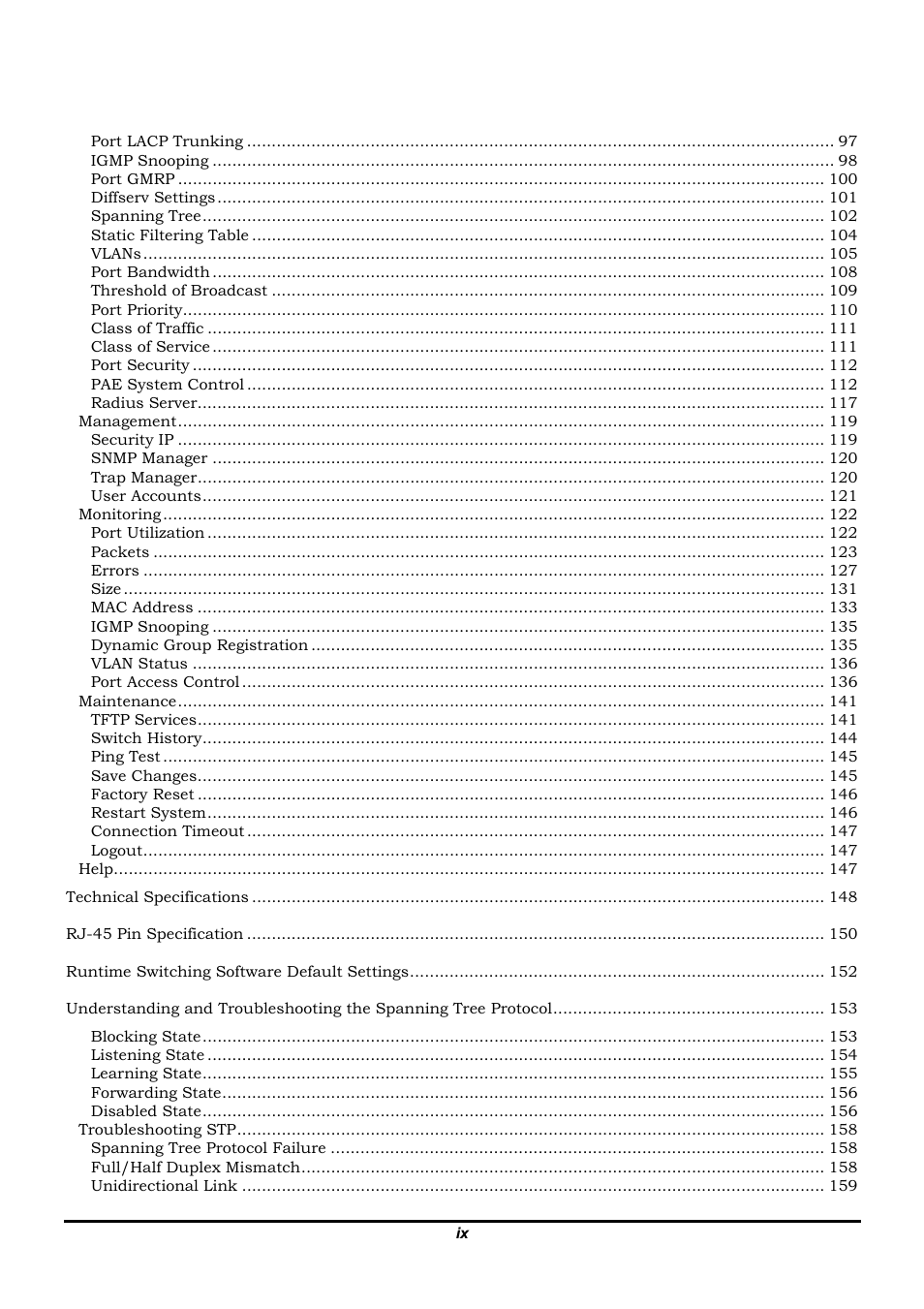 D-Link DES-3226 User Manual | Page 9 / 179