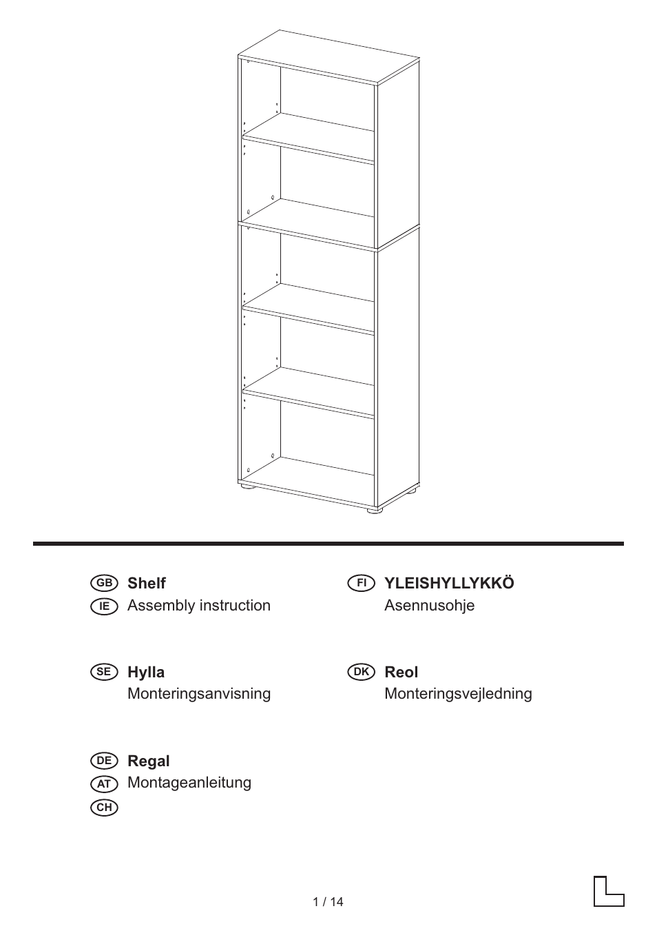 Livarno SHELVING UNIT User Manual | 14 pages