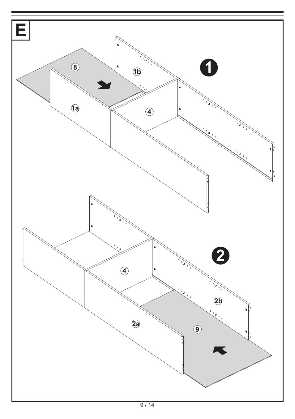 Livarno SHELVING UNIT User Manual | Page 9 / 14