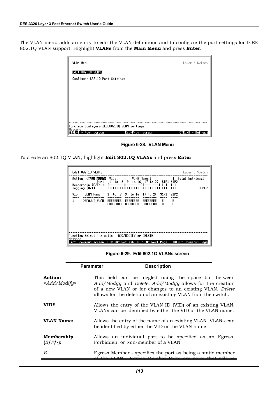 D-Link DES-3326 User Manual | Page 113 / 285