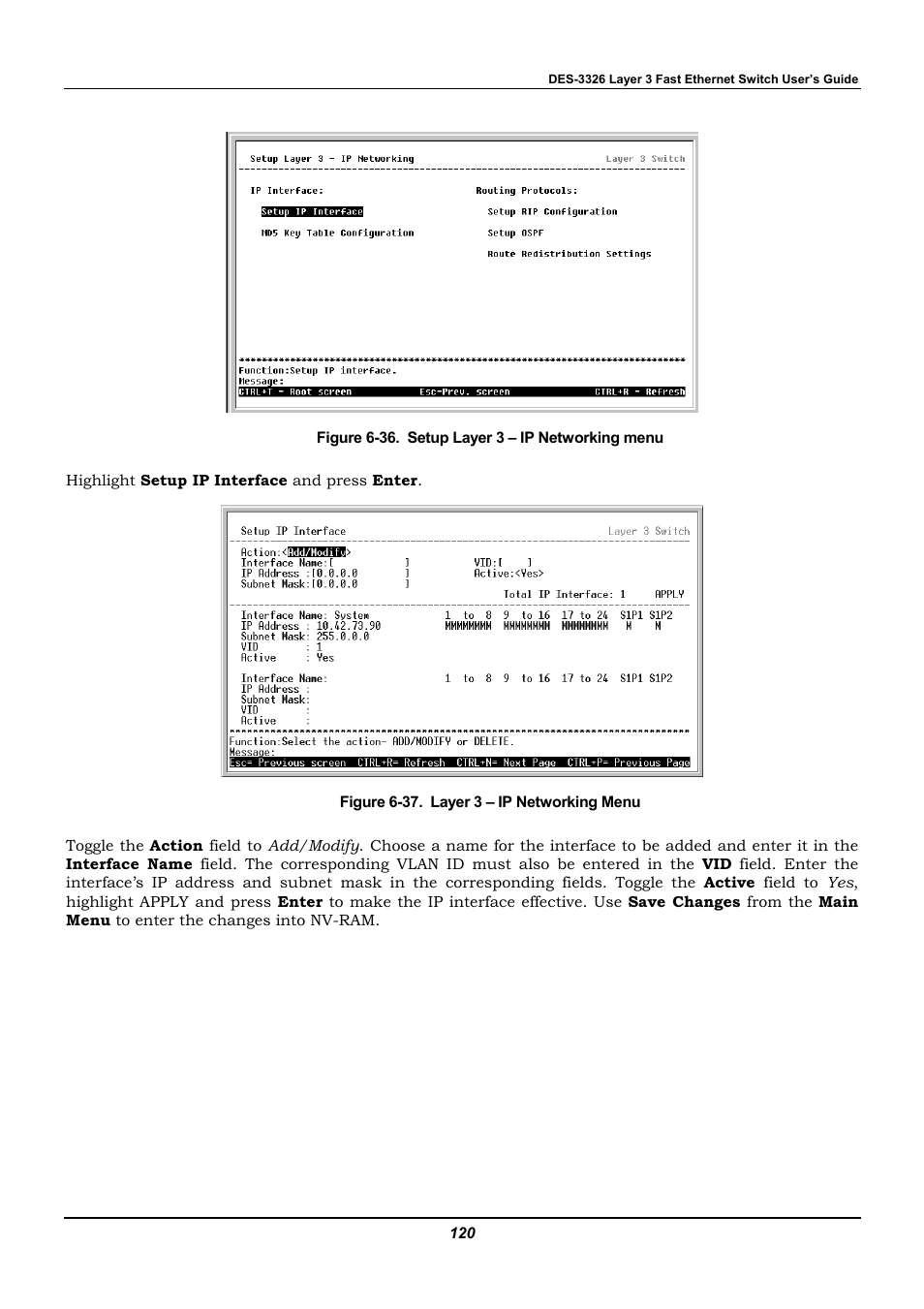 D-Link DES-3326 User Manual | Page 120 / 285