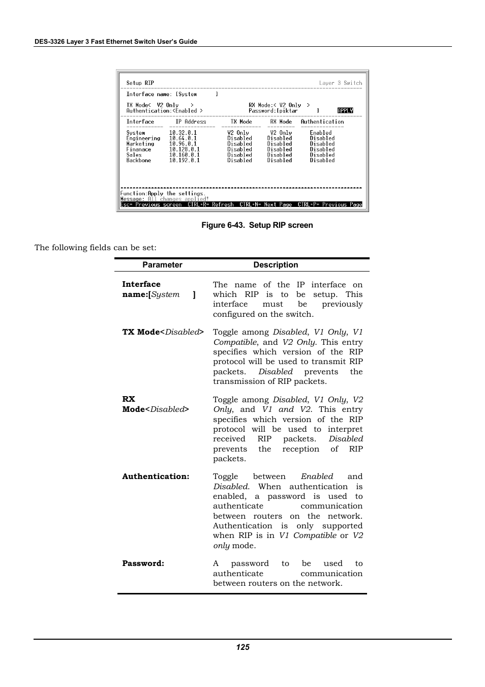 D-Link DES-3326 User Manual | Page 125 / 285