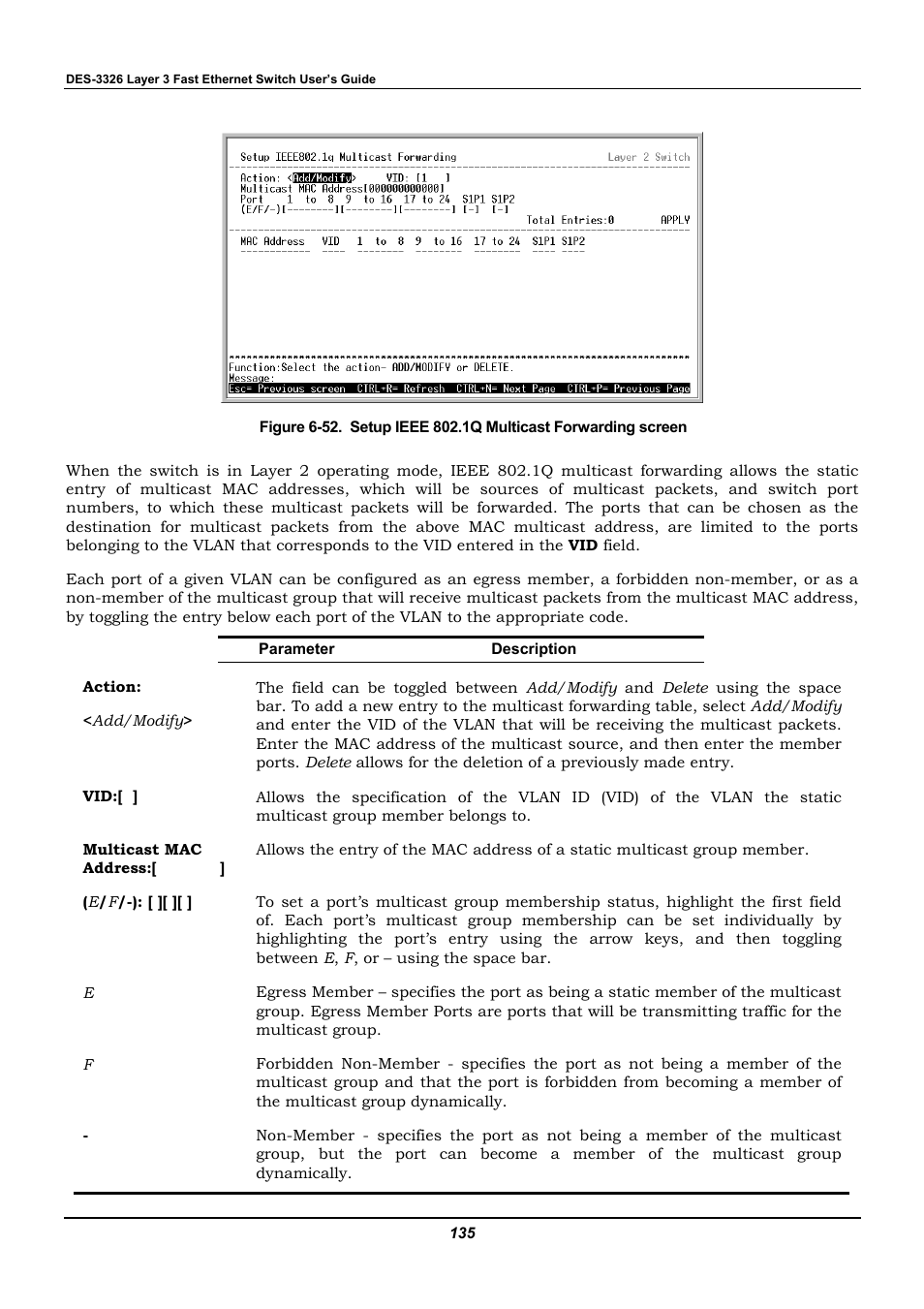 D-Link DES-3326 User Manual | Page 135 / 285