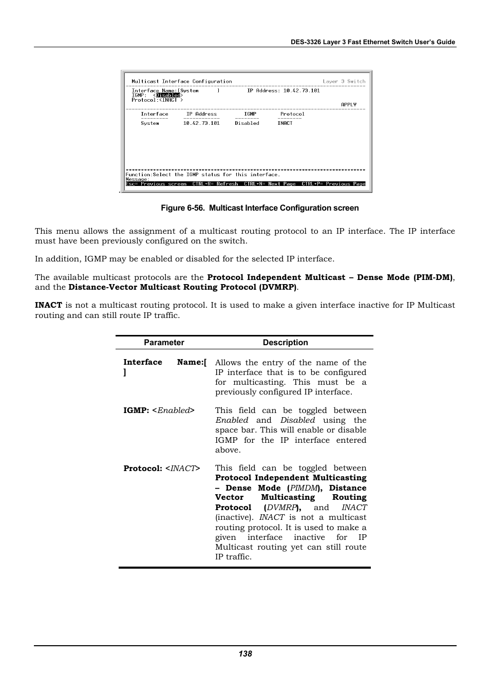D-Link DES-3326 User Manual | Page 138 / 285