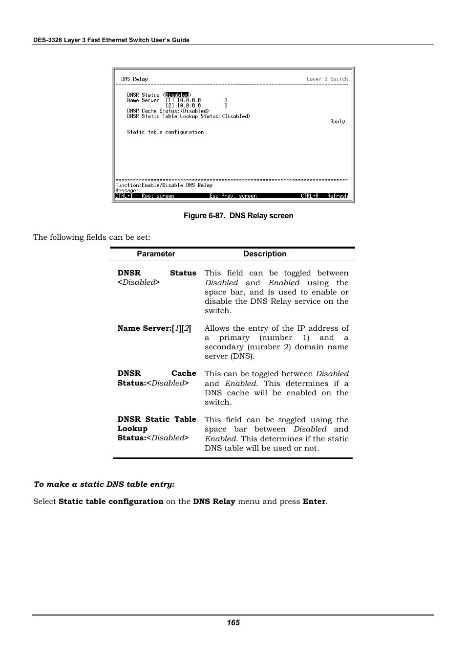 D-Link DES-3326 User Manual | Page 165 / 285