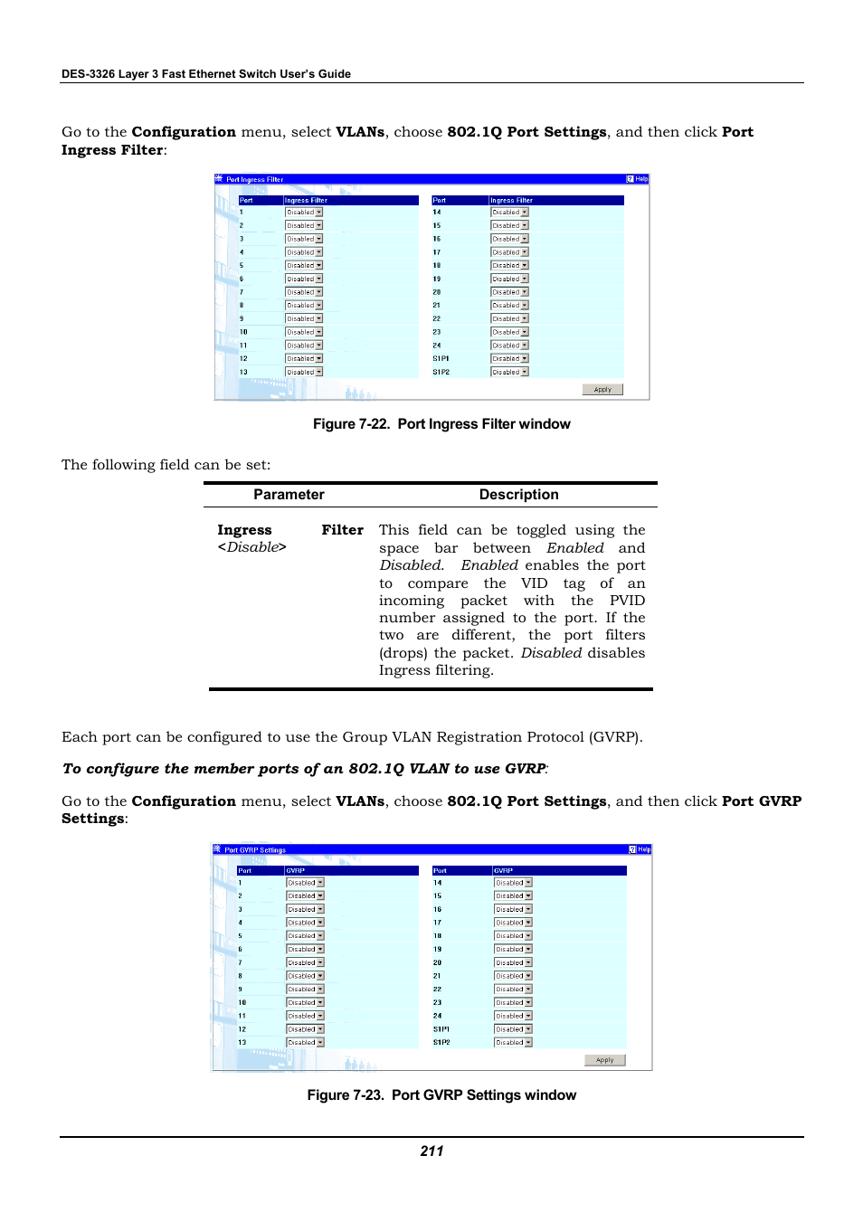 D-Link DES-3326 User Manual | Page 211 / 285