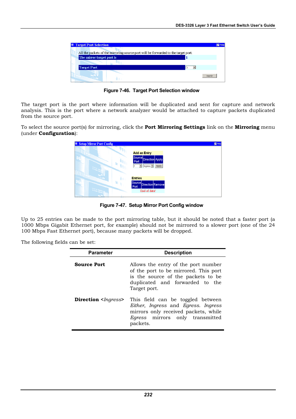 D-Link DES-3326 User Manual | Page 232 / 285