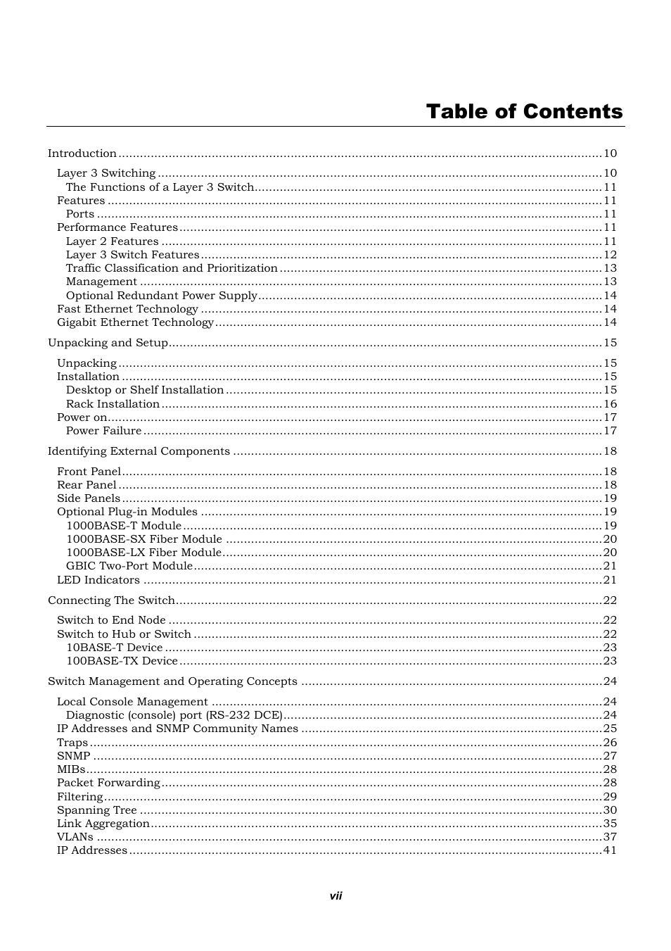 D-Link DES-3326 User Manual | Page 7 / 285