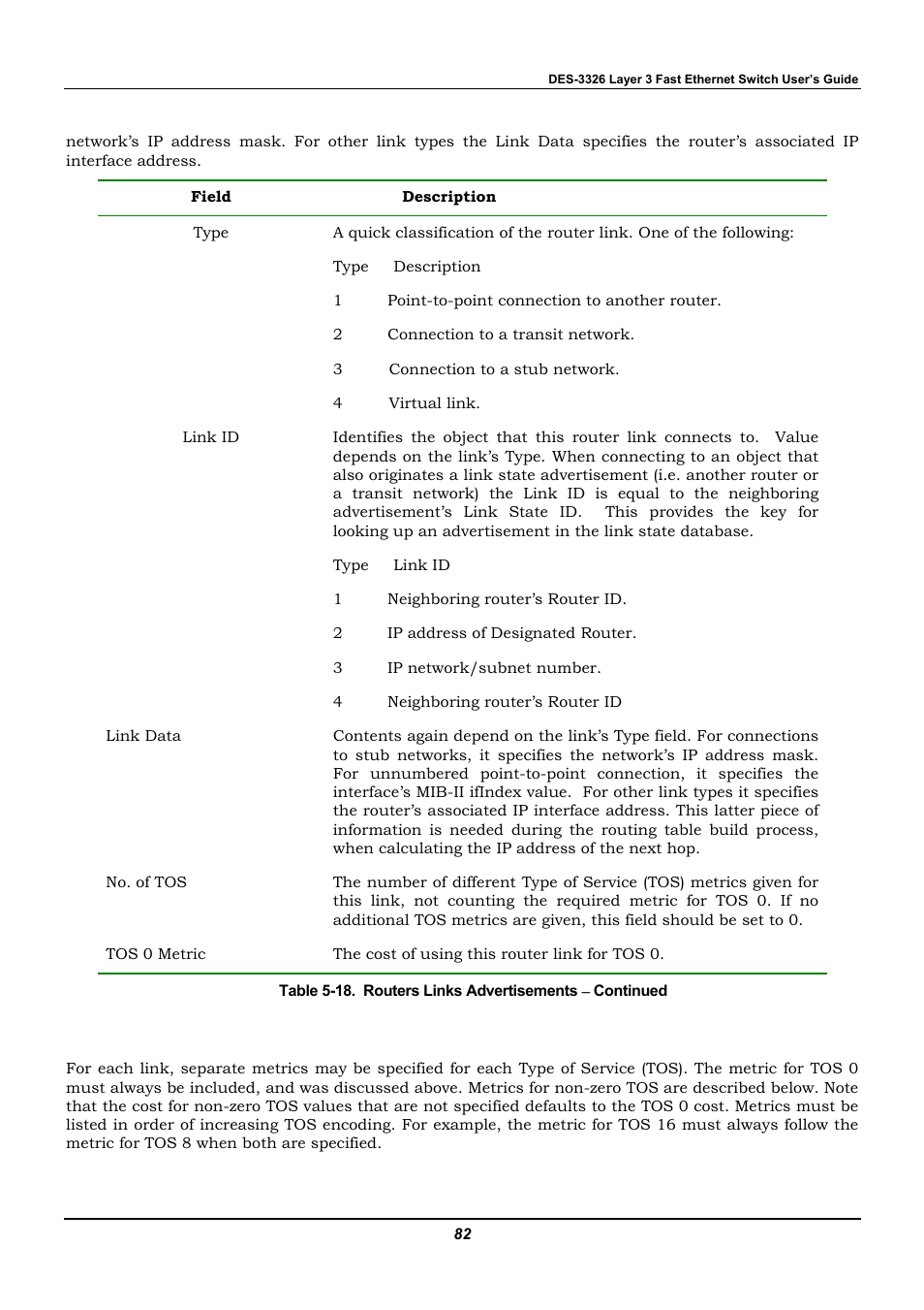 D-Link DES-3326 User Manual | Page 82 / 285