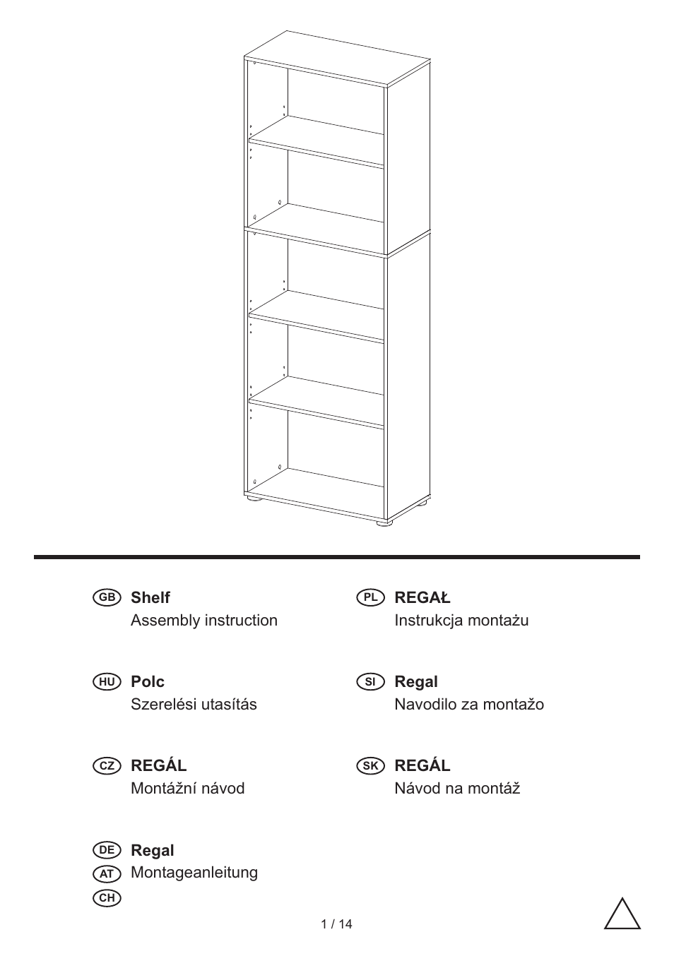 Livarno SHELVING UNIT User Manual | 14 pages