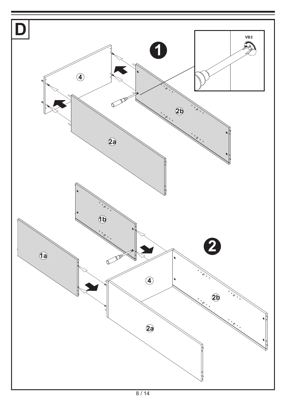 Livarno SHELVING UNIT User Manual | Page 8 / 14