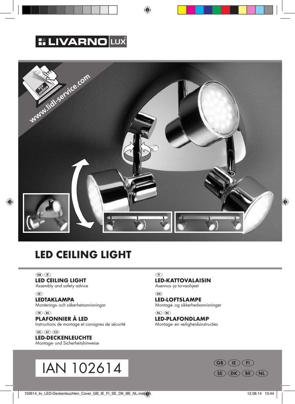 Livarno Z31708A/Z31708B/ Z31708C/Z31708D User Manual | 29 pages