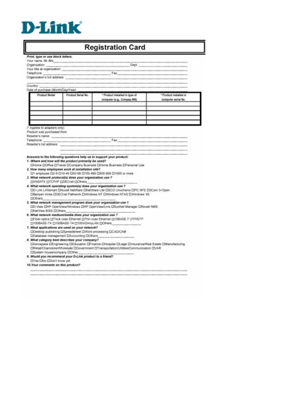 Building networks for people | D-Link DVS-301 User Manual | Page 99 / 100