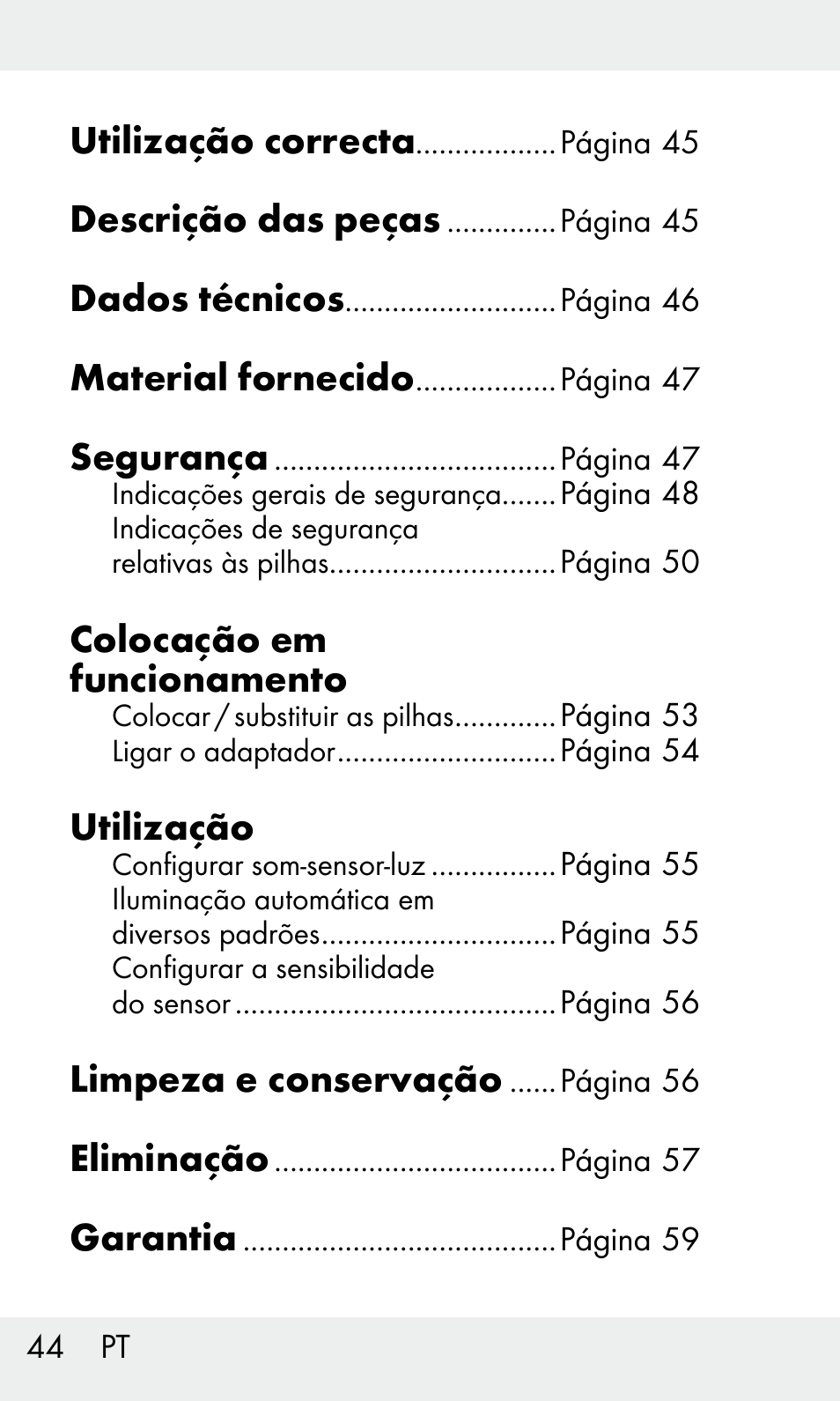 Livarno Z31603/Z30425B User Manual | Page 44 / 97