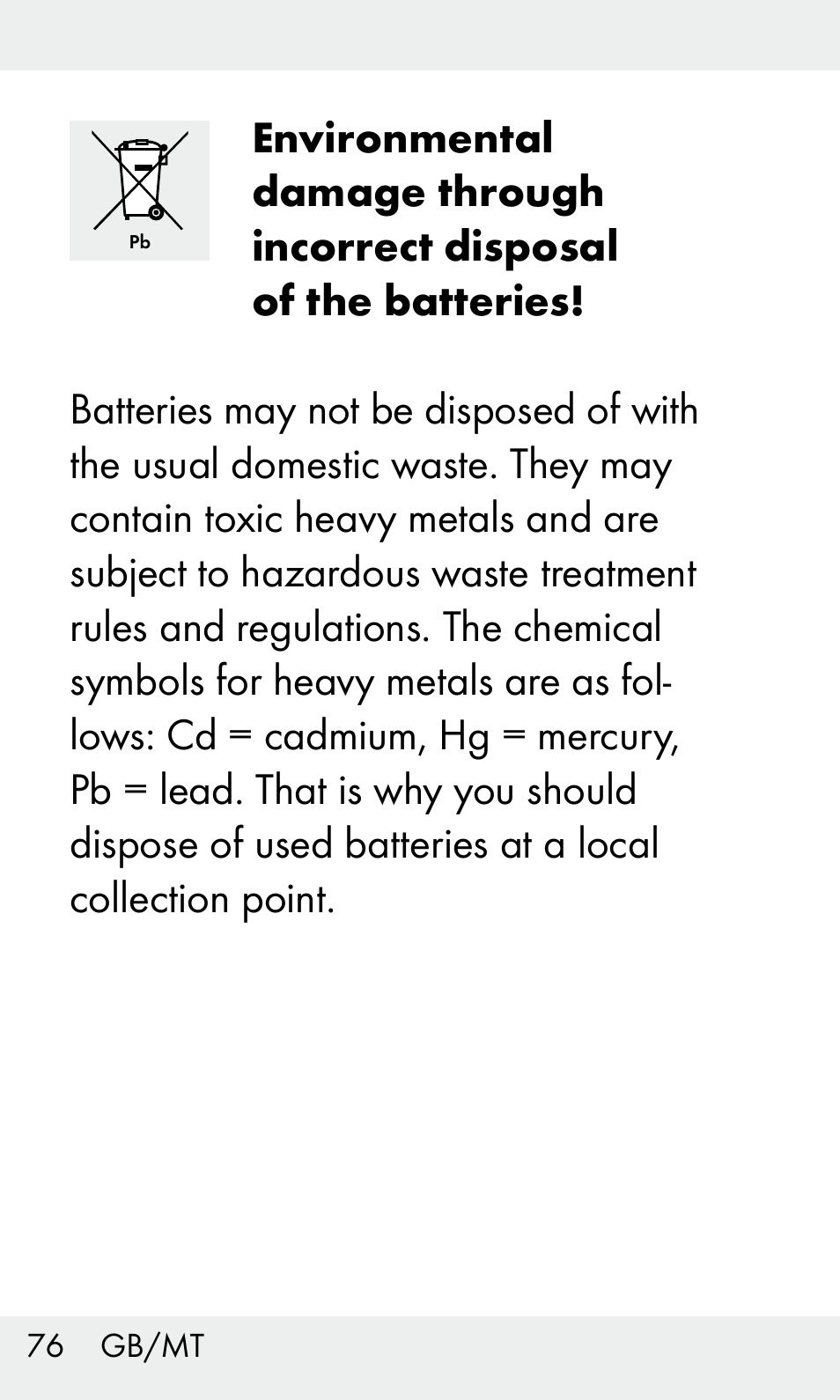 Livarno Z31603/Z30425B User Manual | Page 76 / 97