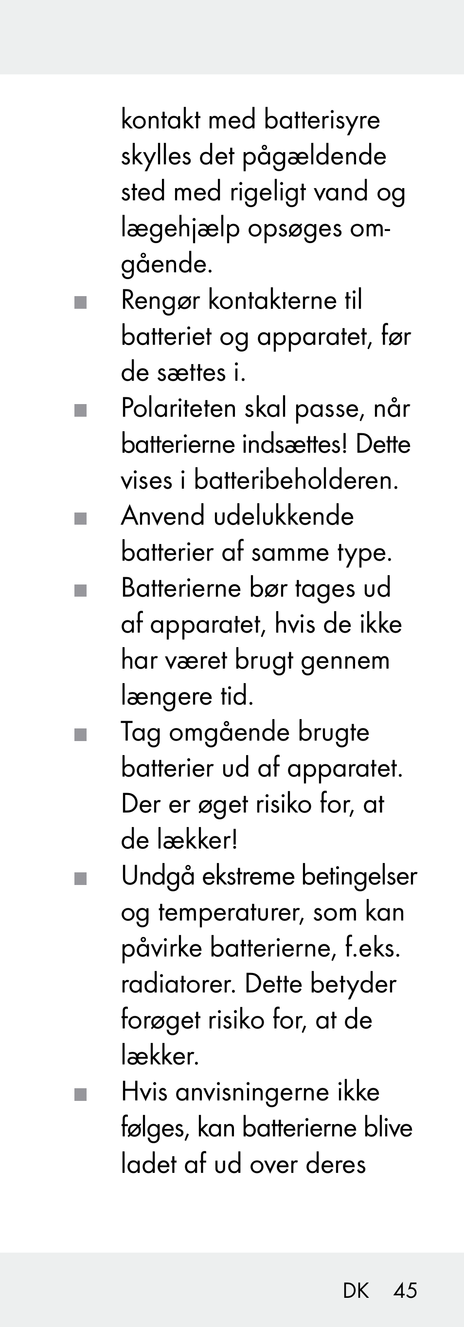 Livarno Z31730A/Z31730B User Manual | Page 45 / 90