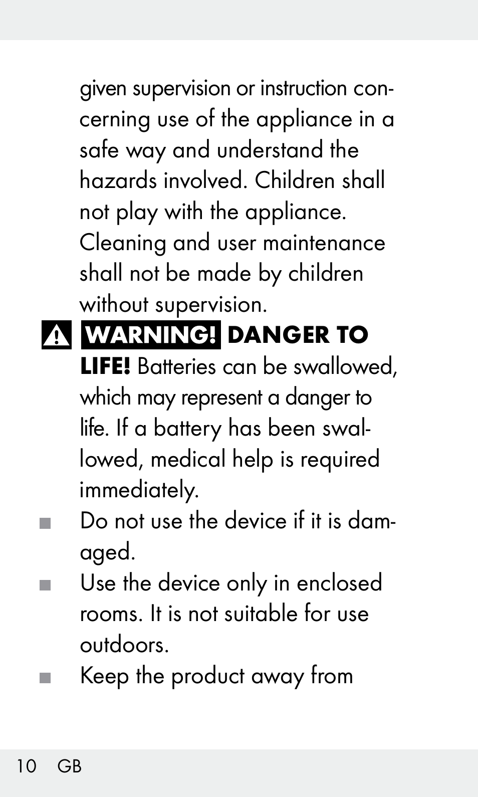 Livarno Z31603/Z30425B User Manual | Page 10 / 128