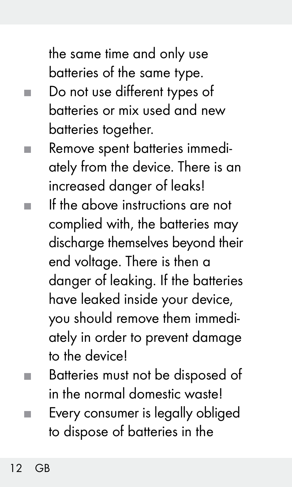 Livarno Z31603/Z30425B User Manual | Page 12 / 128