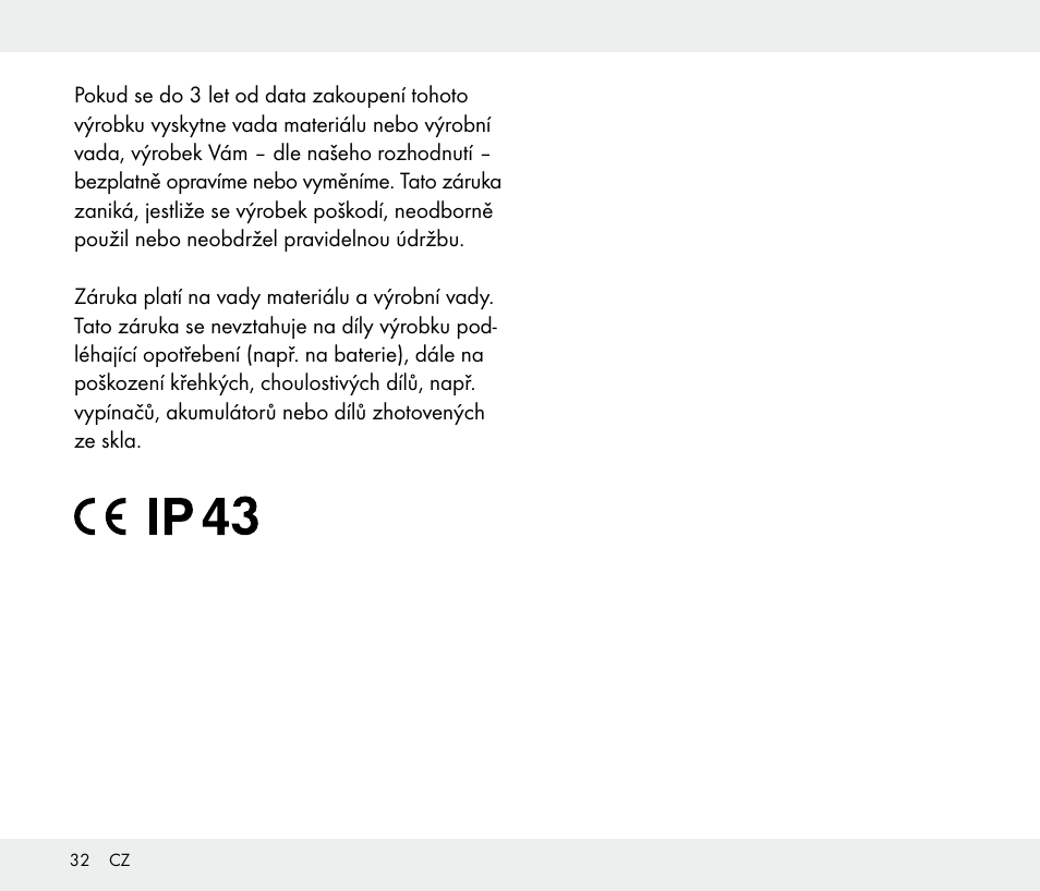 Livarno 108340-14-01/108340-14-02/108340-14-03 User Manual | Page 32 / 42